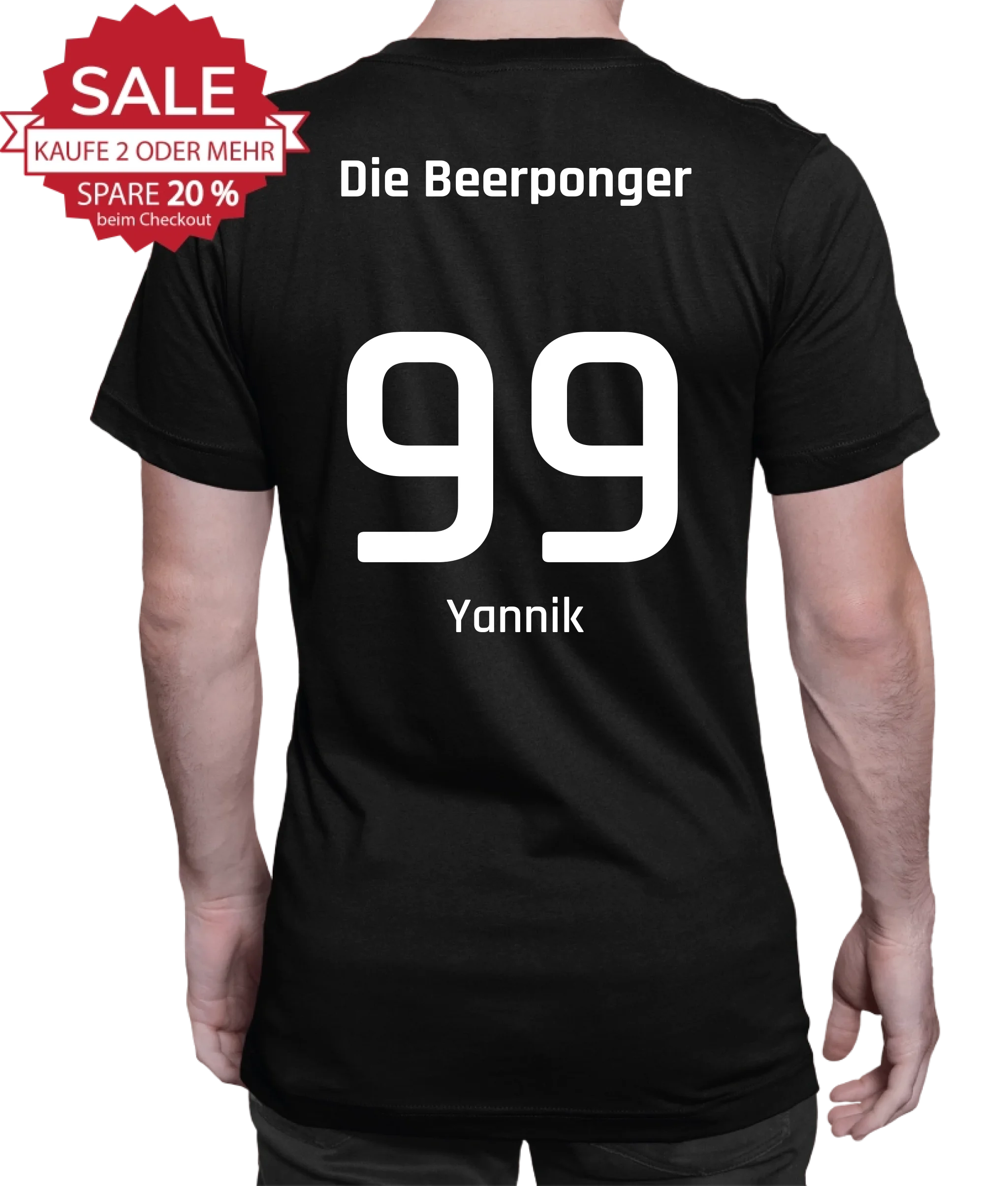 Personalisierbares Team T-Shirt
