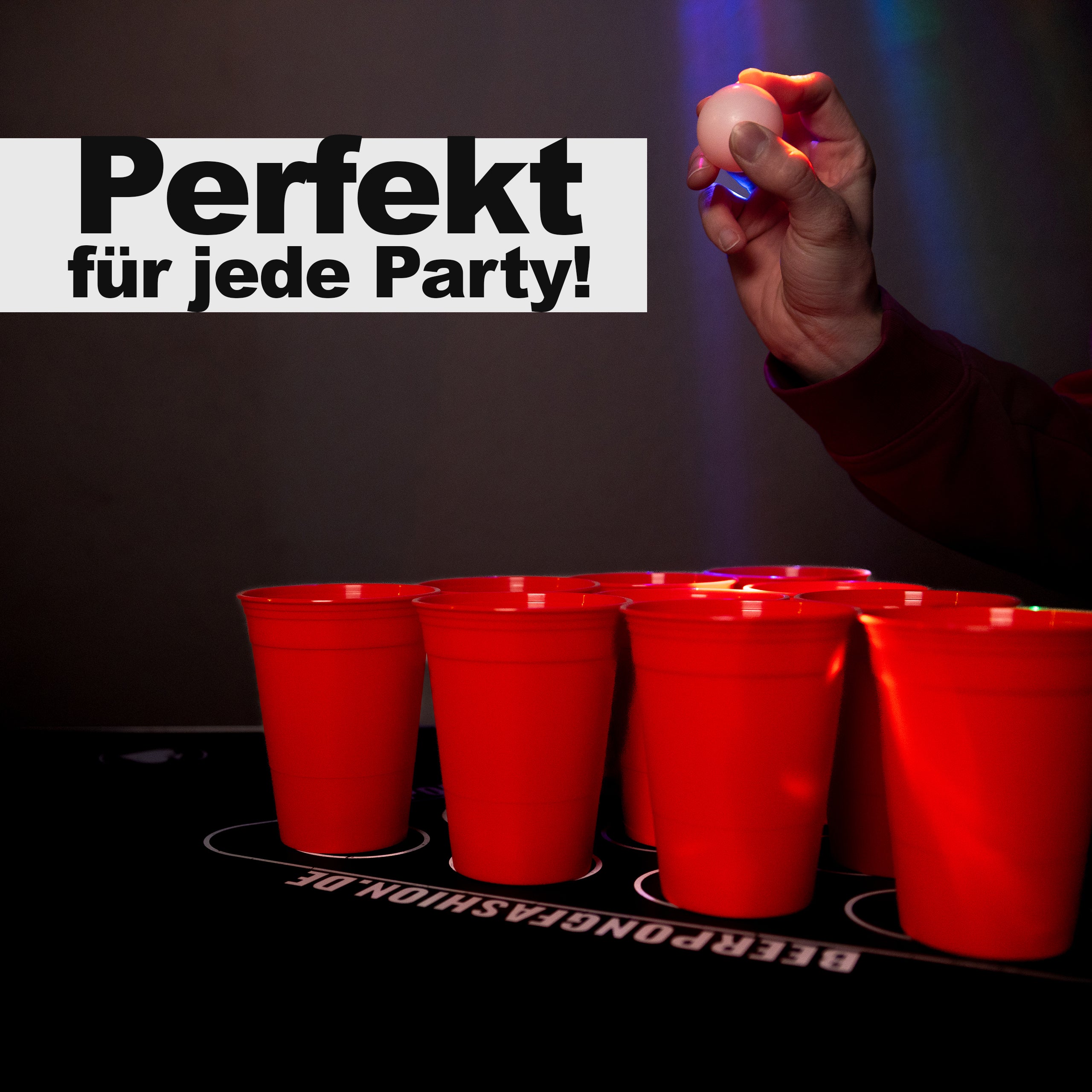 Mehrweg Beerpongbecher Set (22 Becher)