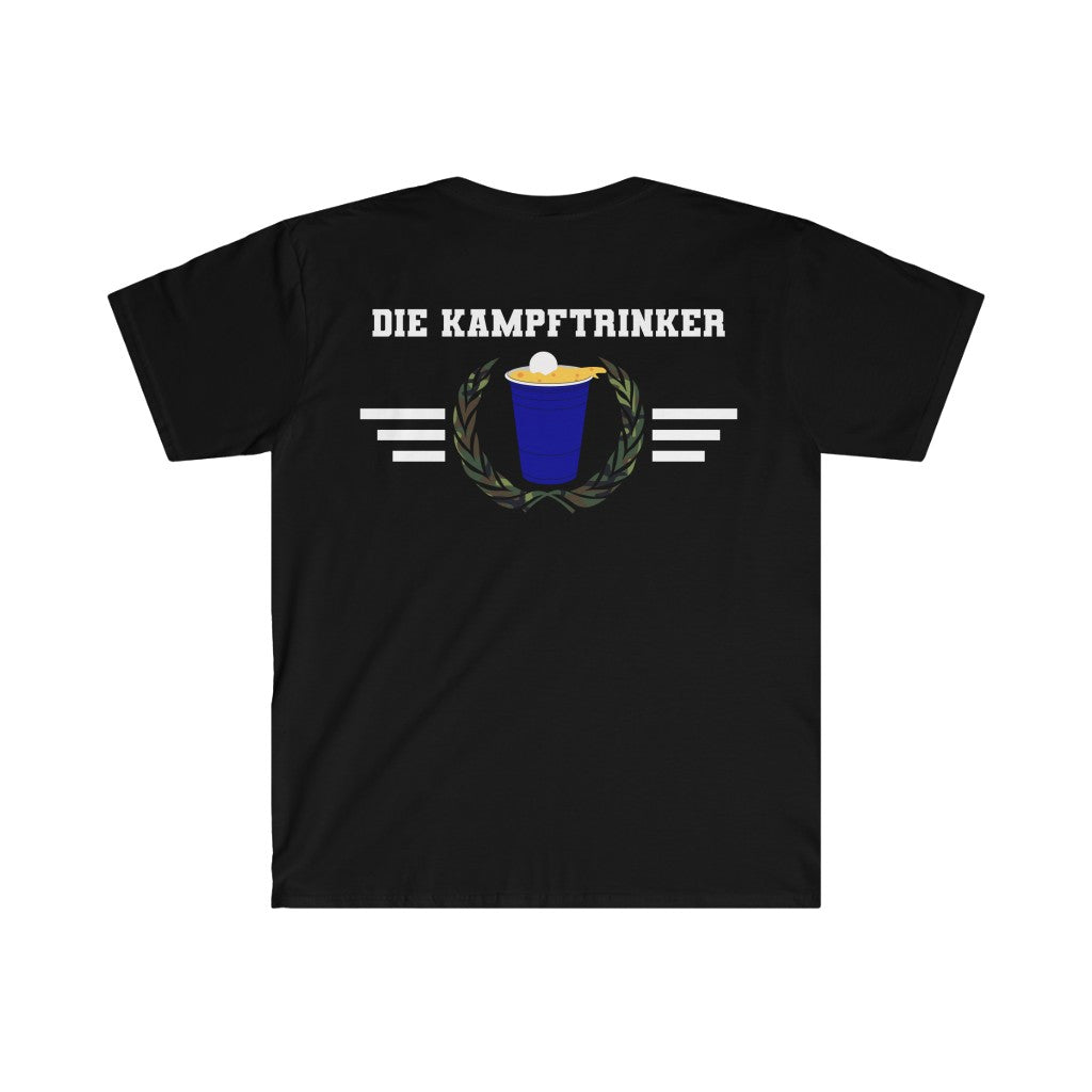 Die Kampftrinker - Beer Pong Team Namen T-Shirt