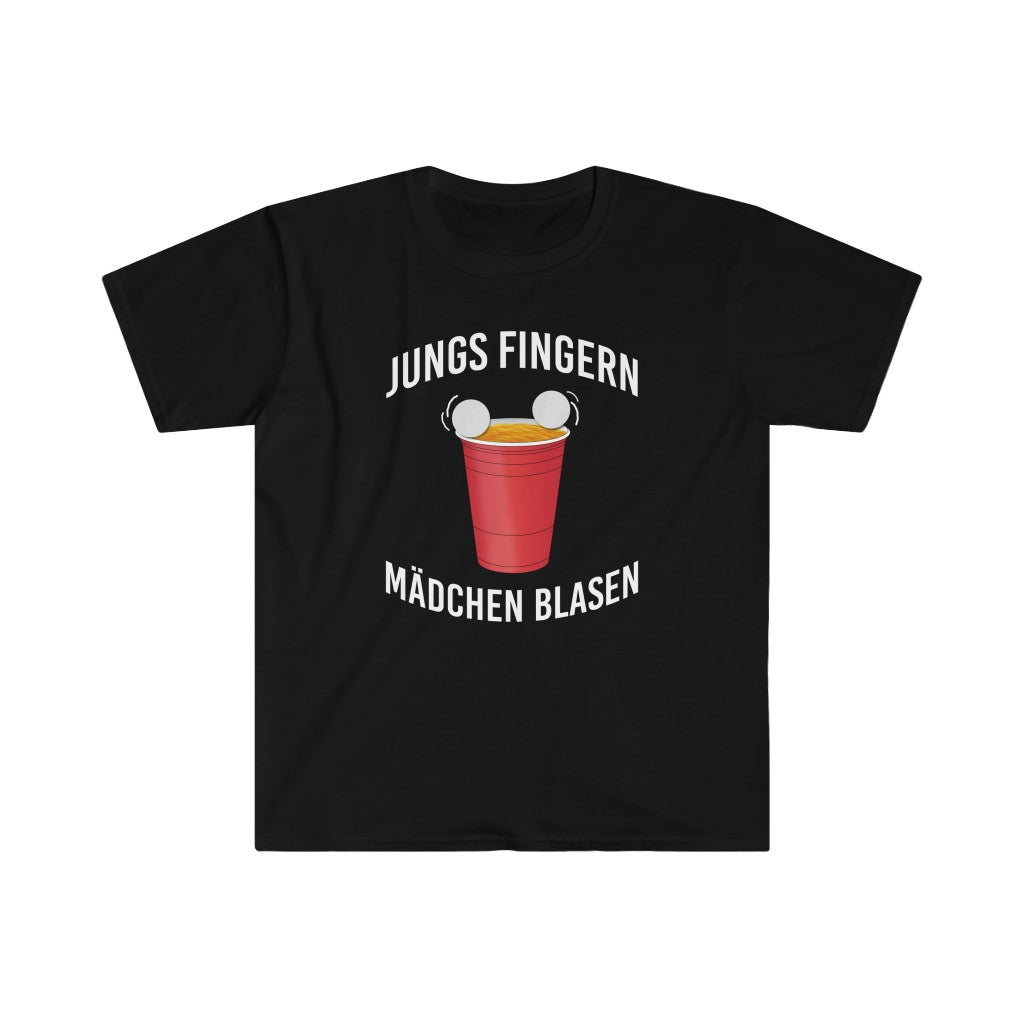 Jungs Fingern Mädchen Blasen - Beer Pong T-Shirt