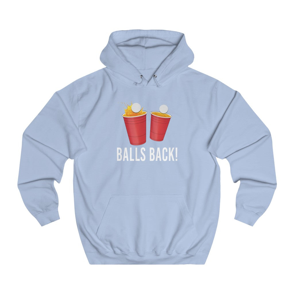 BALLS BACK! - Beer Pong Hoodie